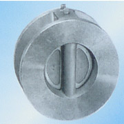 法兰对夹蝶型止回阀