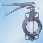 法兰对夹中线蝶阀